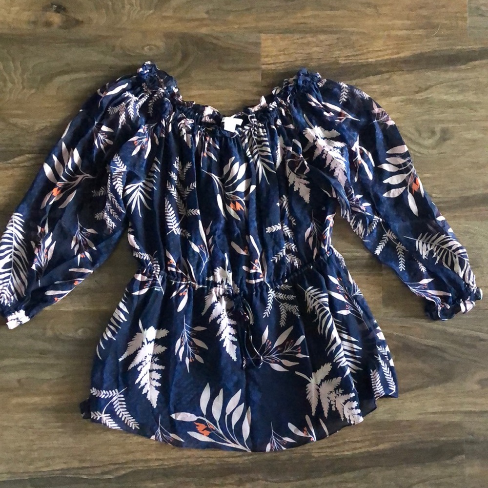 Silk DVF Printed Top Size 10